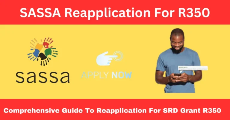 Complete Process Of SASSA Reapplication For R350