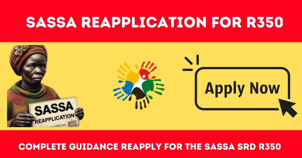 How Do I SASSA Reapplication For R350 SRD Grant